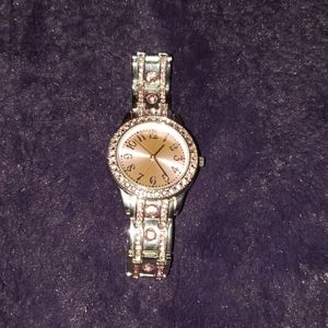 Ladies Pink Diamonds Watch
